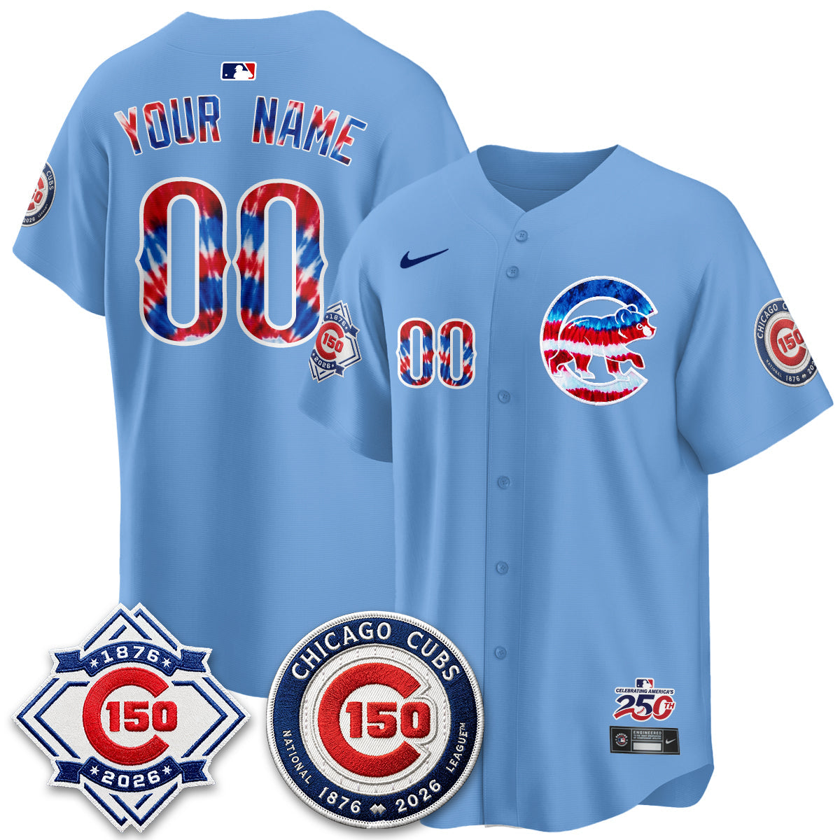 CHC 2026 Americana Vapor Limited Custom Jersey - Stitched
