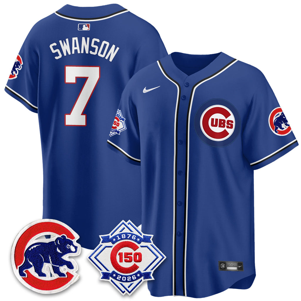 CHC 150th Anniversary Black Out Style Vapor Premier Limited Jersey - Stitched