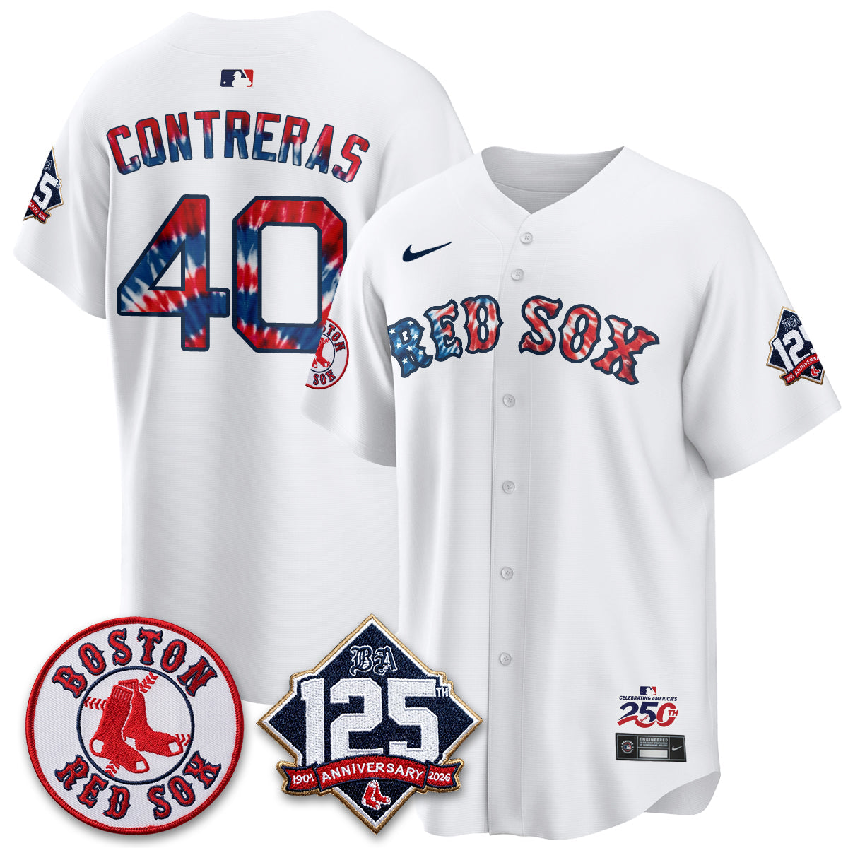 BOS Americana 2026 Vapor Limited Jersey - Stitched