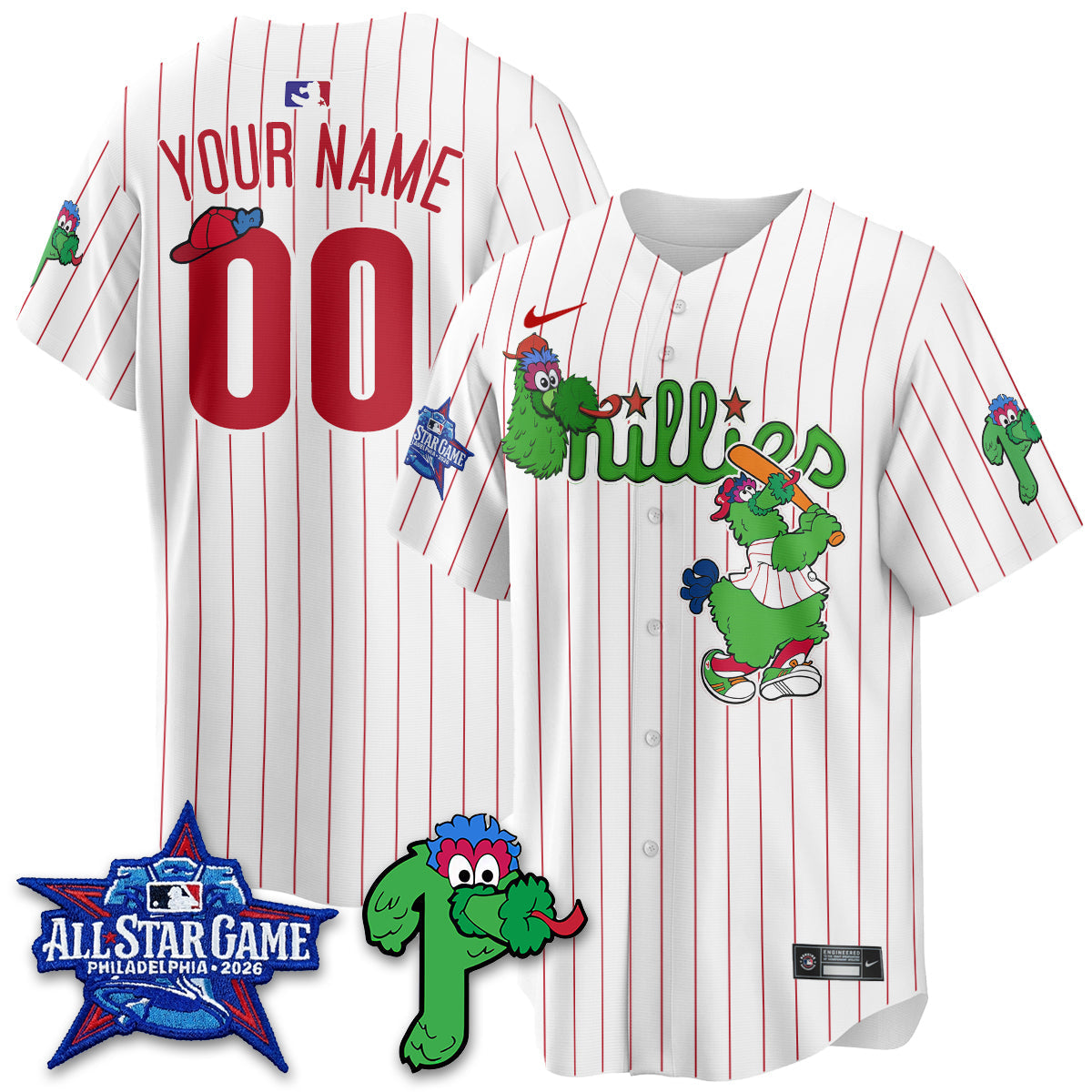 PHI Phanatic Vapor Limited Custom Jersey - Stitched