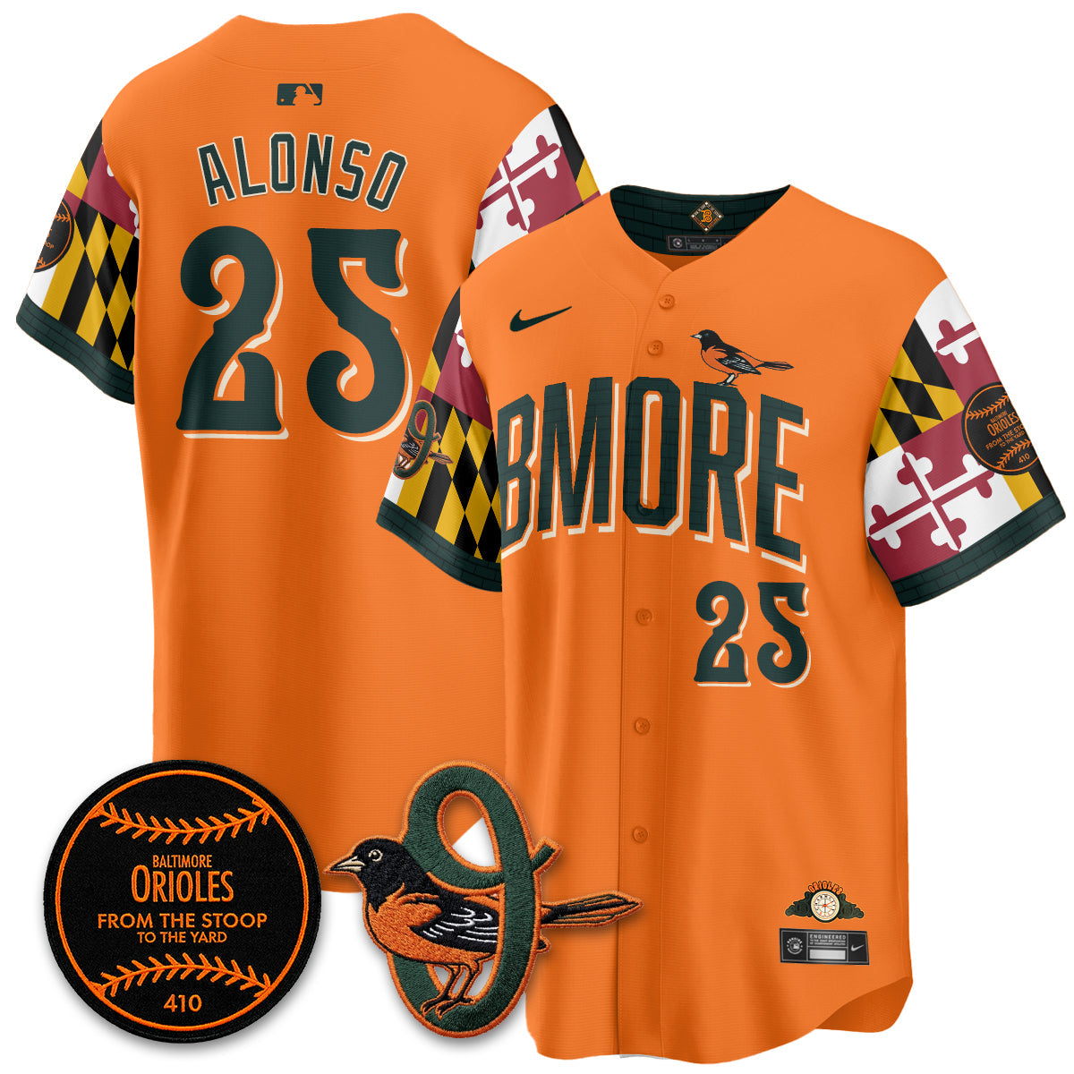 BAL x Maryland State Flag 2026 Vapor Jersey - All Stitched