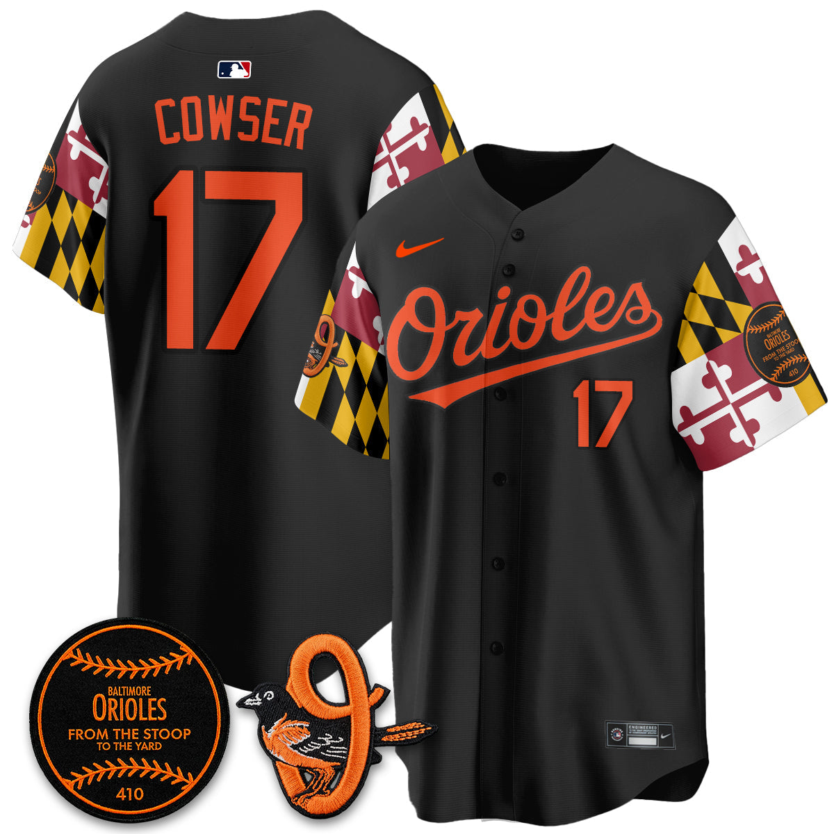 BAL 2026 x Maryland State Flag Vapor Jersey - All Stitched V2