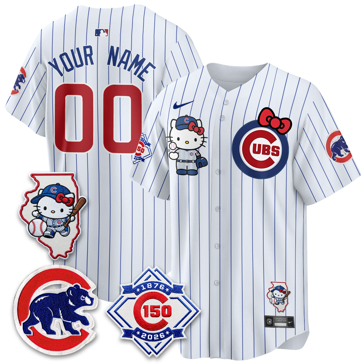 CHC x Meow KT Vapor Premier Limited Custom Jersey - All Stitched V2