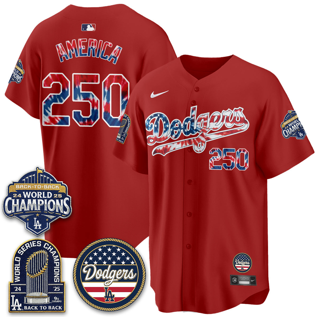 LAD Americana 2026 Vapor Limited Jersey - Stitched