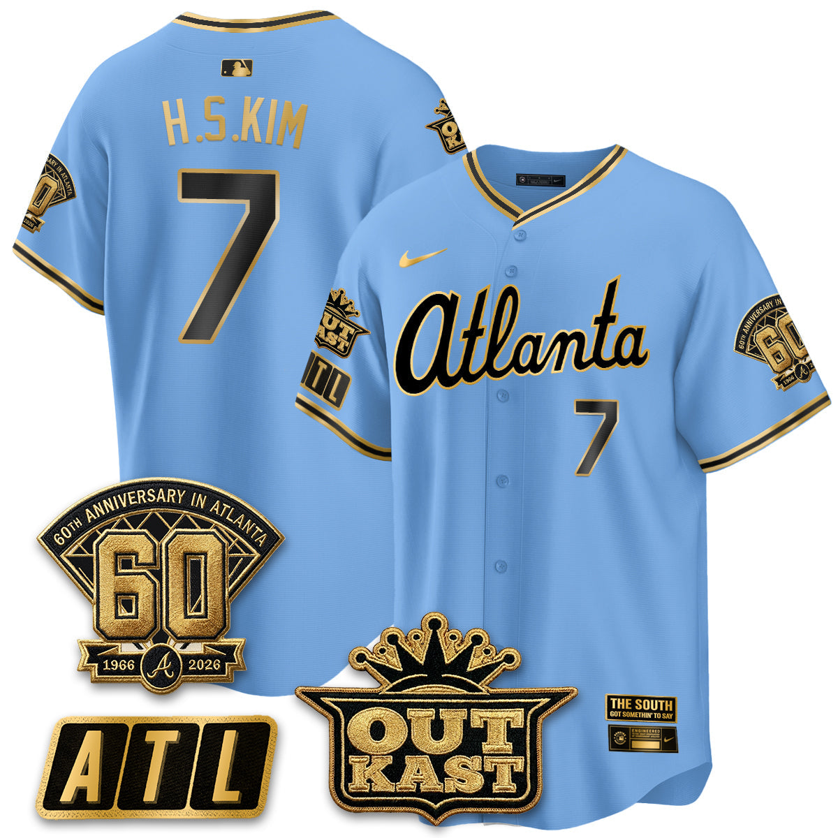 ATL 2026 Gothic Edition Vapor Limited Jersey - All Stitched
