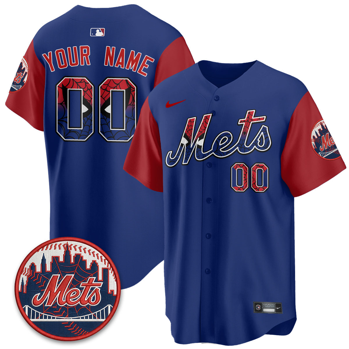 NYM x Web-Head Vapor Premier Limited Custom Jersey - All Stitched V2