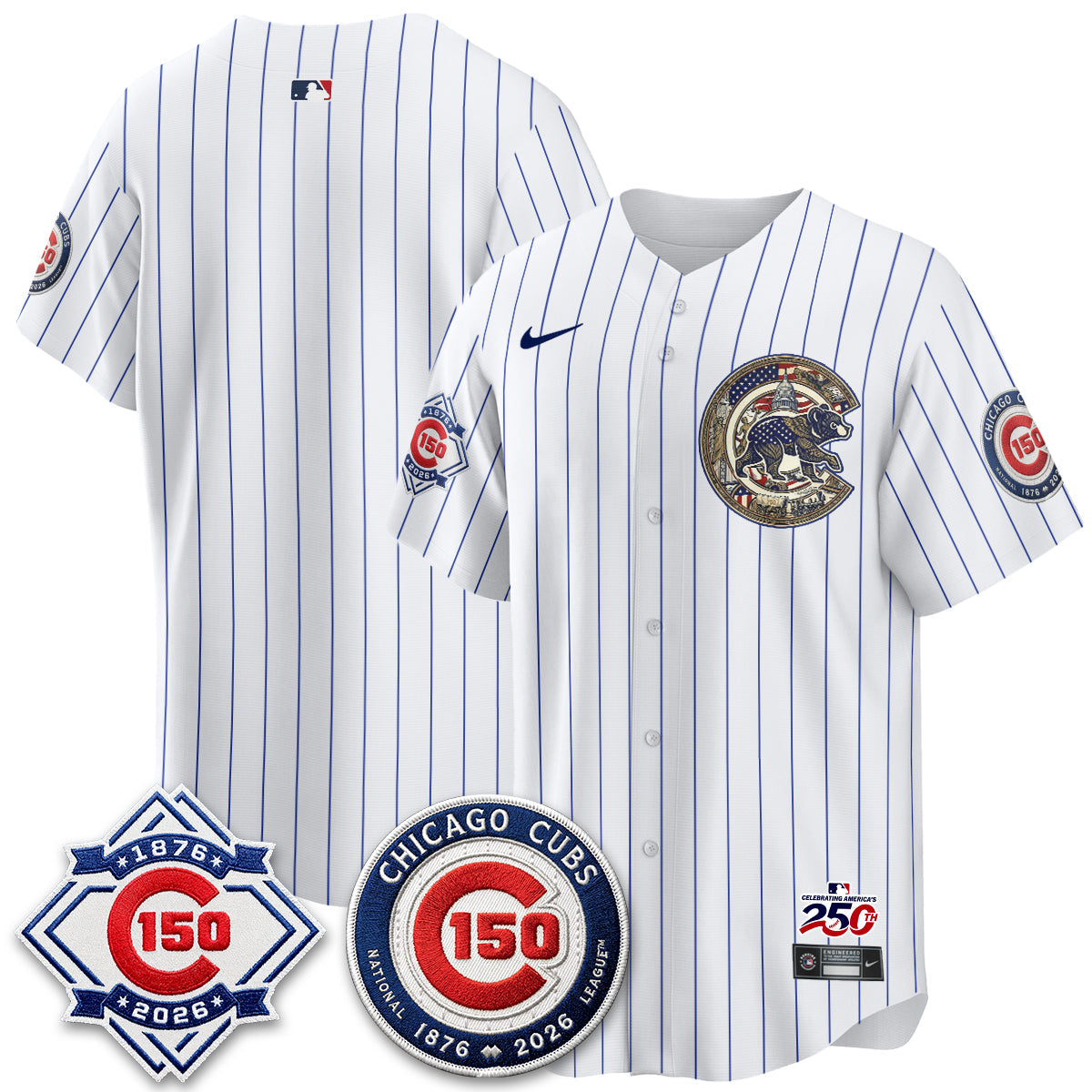 CHC 2026 Independence Day USA Vapor Limited Jersey - Stitched