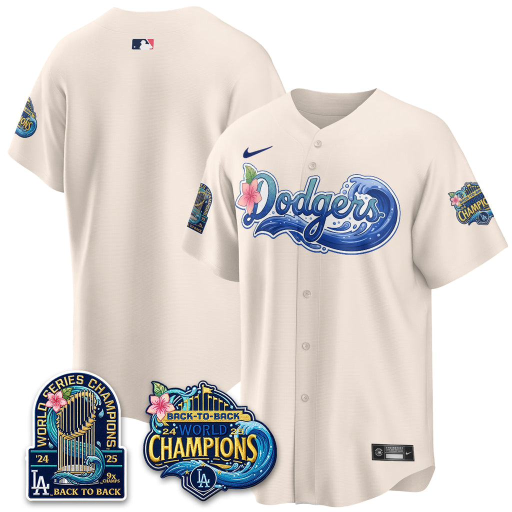 LAD Coastal Vapor Hawaiian Jersey - Stitched