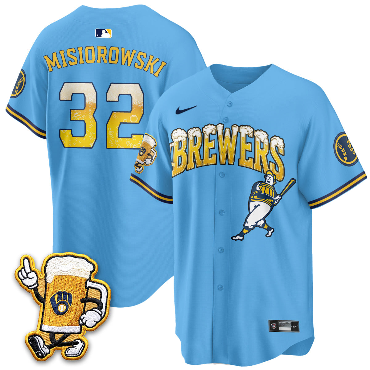 MIL "Pitcher & Pint" Edition Vapor Jersey V2 - Stitched