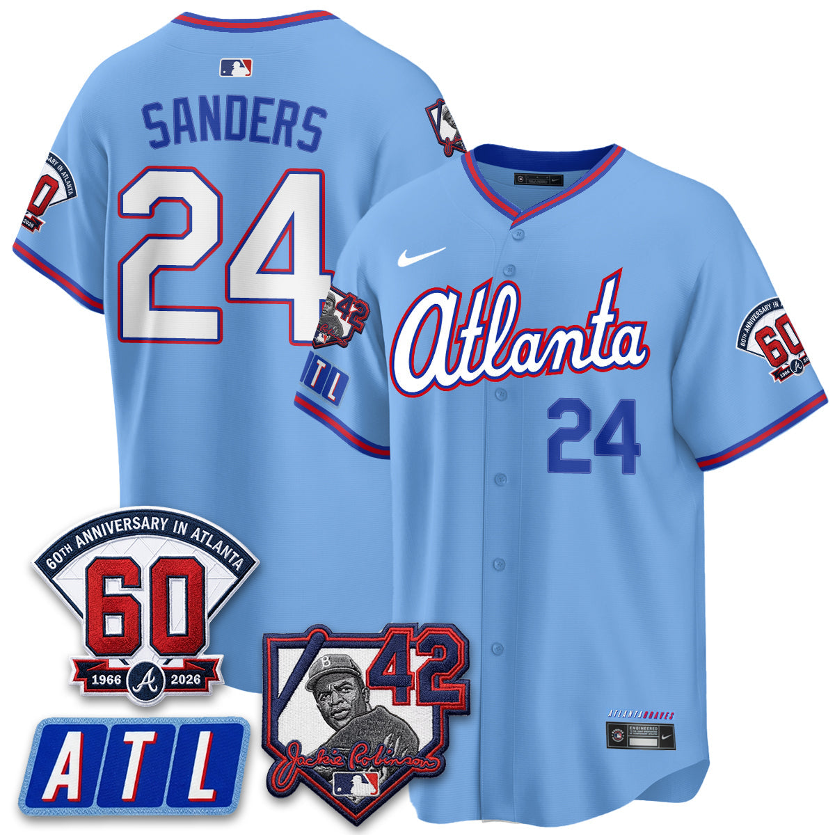ATL 2026 Jackie Robinson Day Vapor Limited Jersey - All Stitched