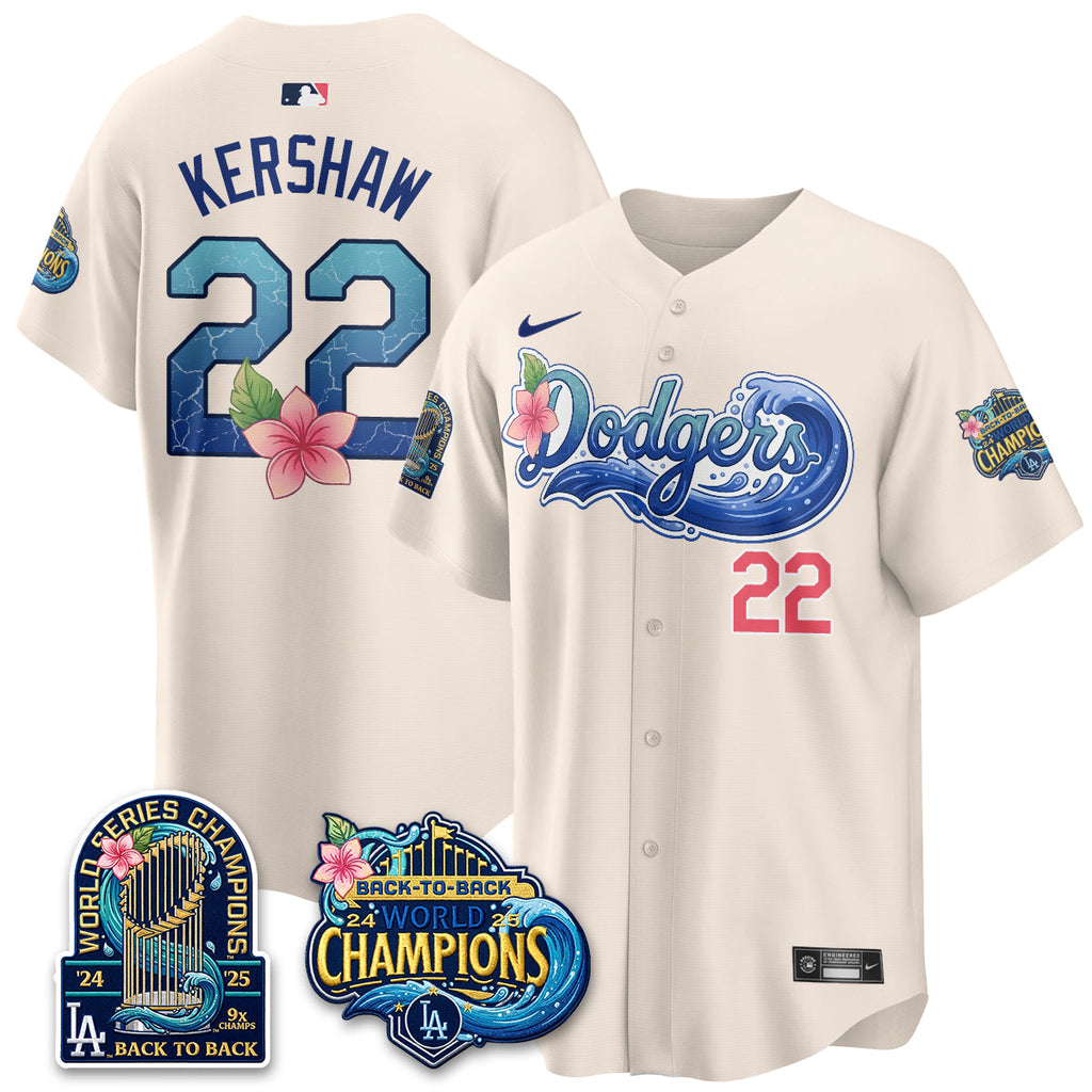 LAD Coastal Vapor Hawaiian Jersey - Stitched