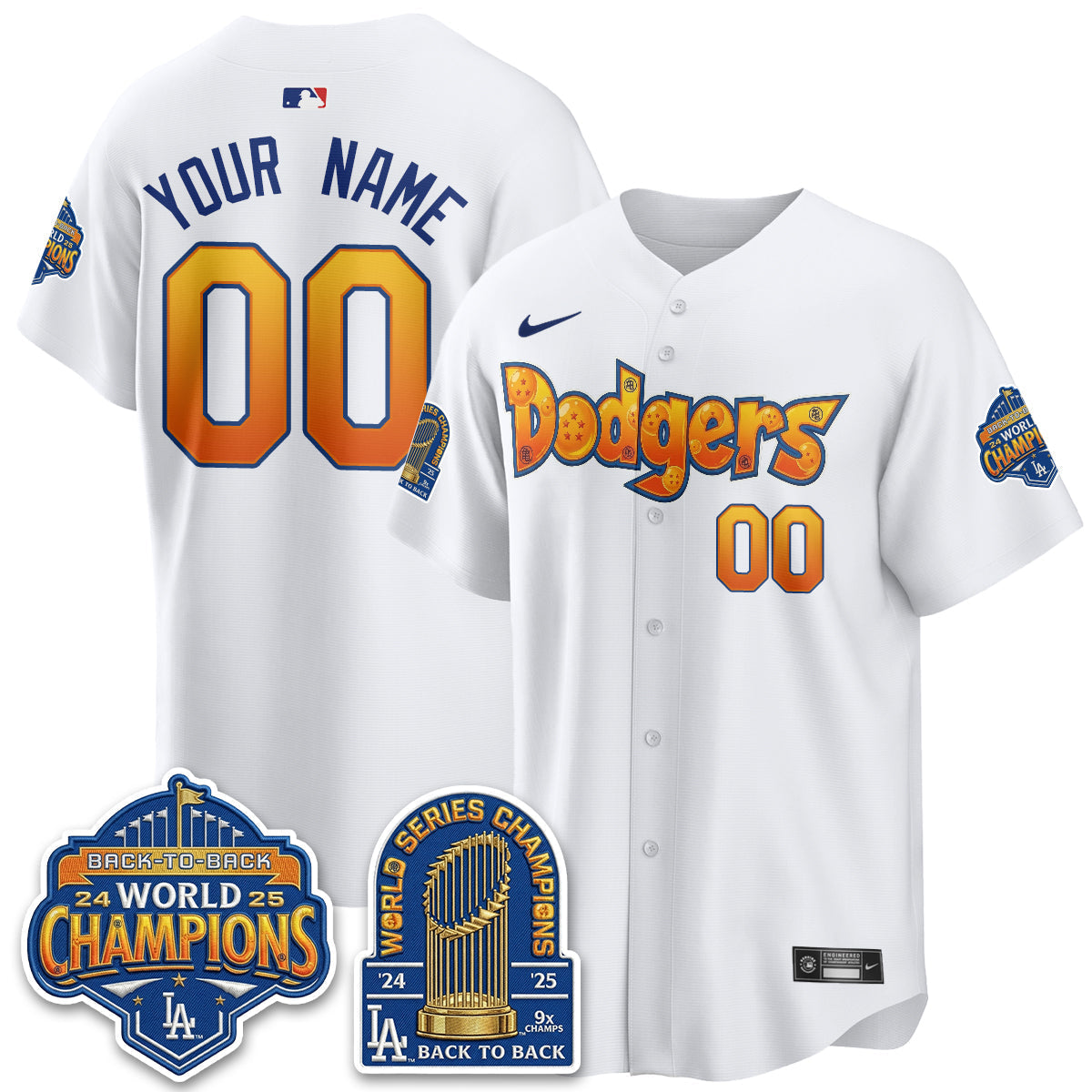 LAD x DB Night 2026 Vapor Custom Jersey V2- Stitched