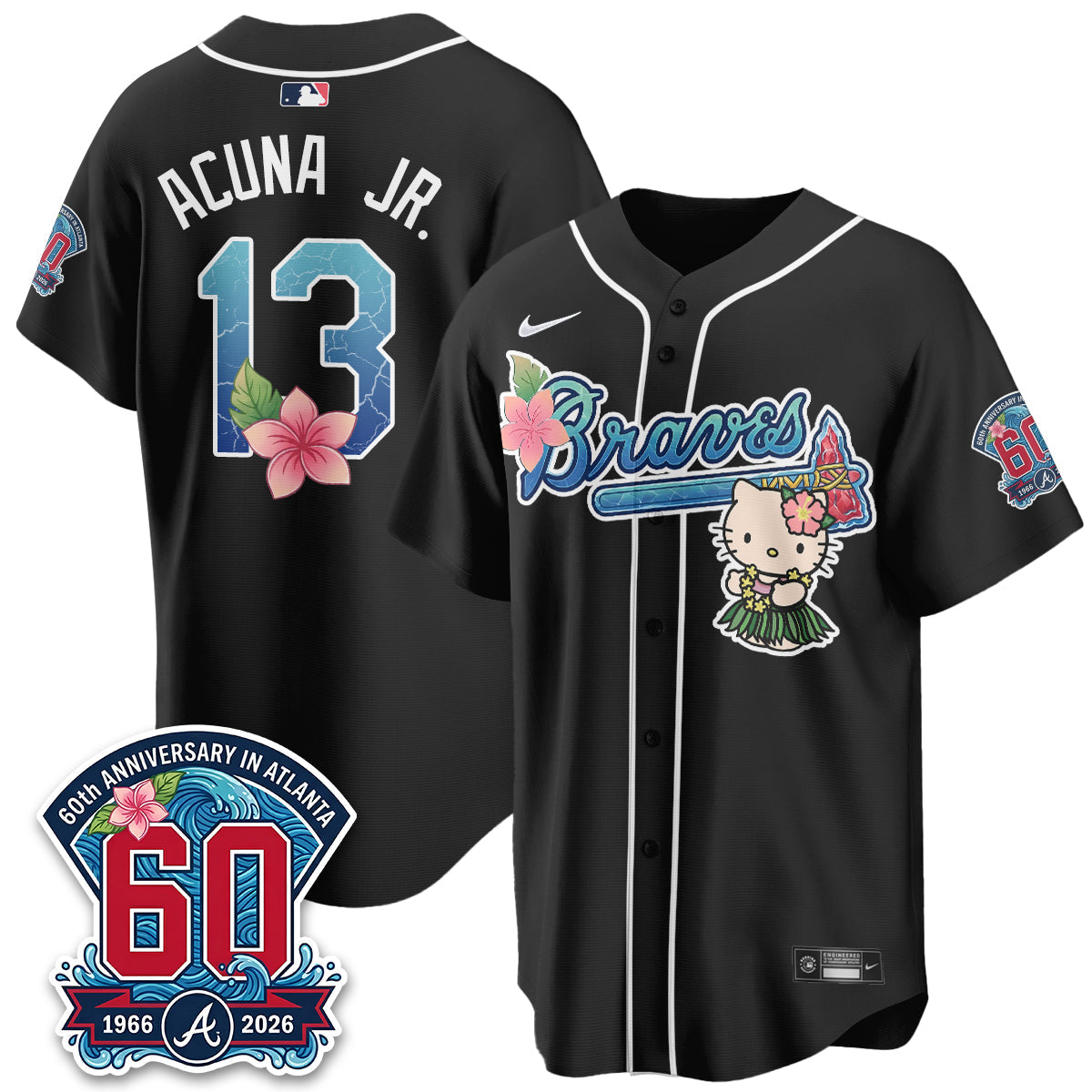 ATL x Meow Aloha Spirit Vapor Jersey - Stitched