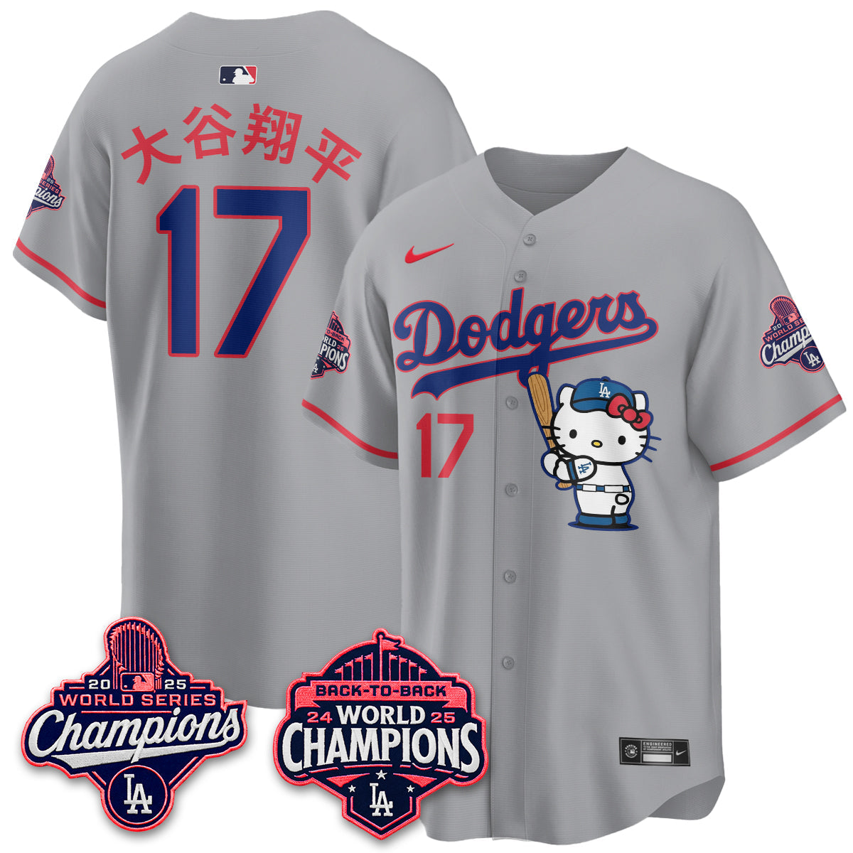 LAD x Meow KT Night 2026 Pink Edition Jersey - Stitched
