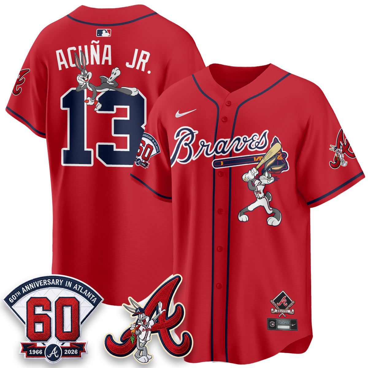 ATL x Bunny Vapor Premier Limited Jersey - Stitched
