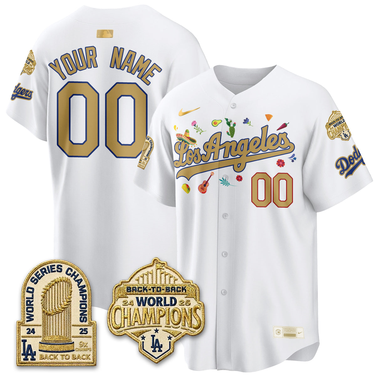 LAD Mexican Heritage 2026 Premier Limited Vapor Custom Jersey - All Stitched