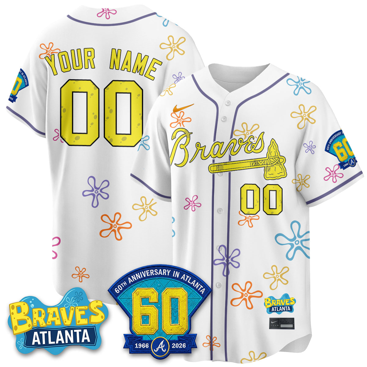 ATL x SBSP Limited Vapor Custom Jersey- Stitched