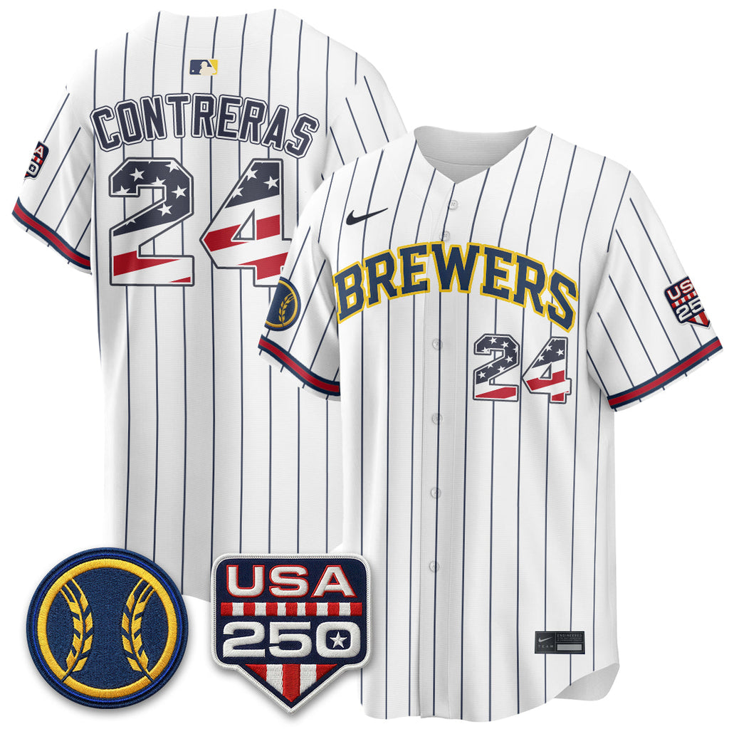 MIL Fourth of July Vapor Limited Jersey - Stitched