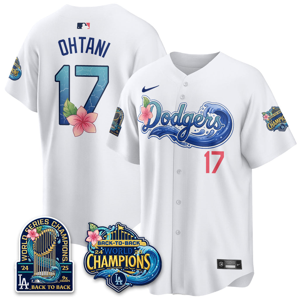LAD Coastal Vapor Hawaiian Jersey - Stitched
