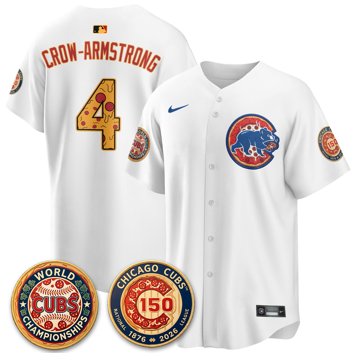 CHC Deep Dish Pizza Vapor Limited Royal Jersey - Stitched
