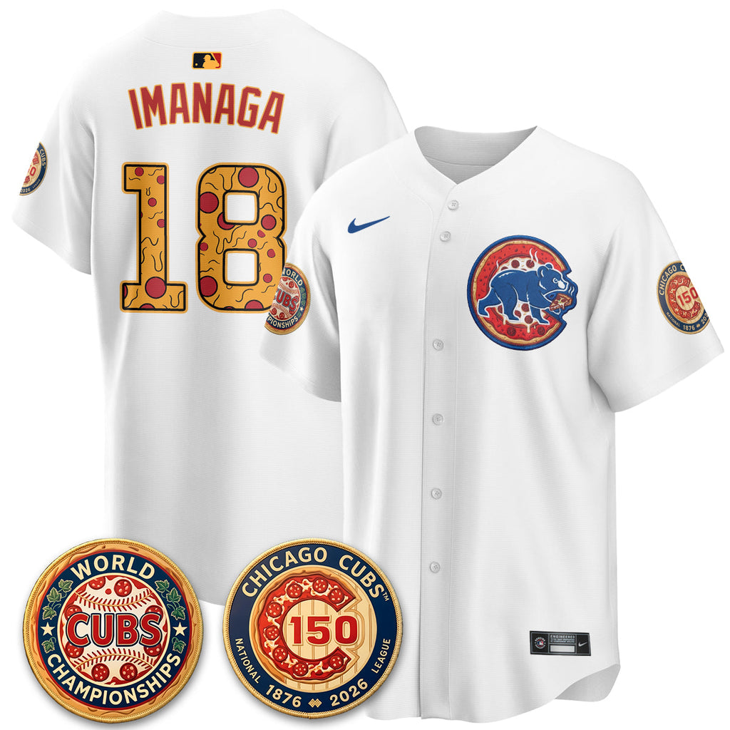 CHC Deep Dish Pizza Vapor Limited Royal Jersey - Stitched