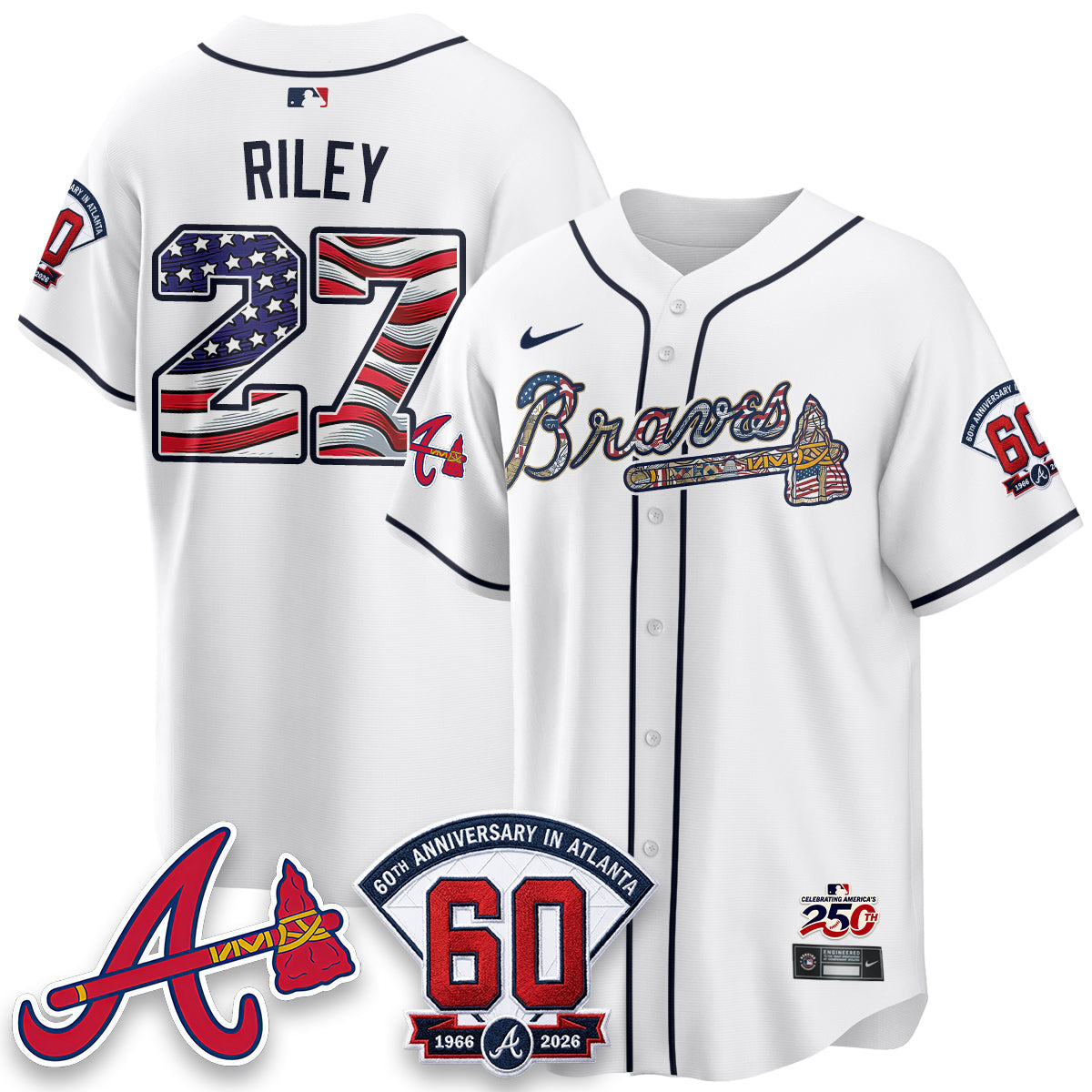 ATL 2026 Independence Day USA Vapor Limited Jersey - Stitched