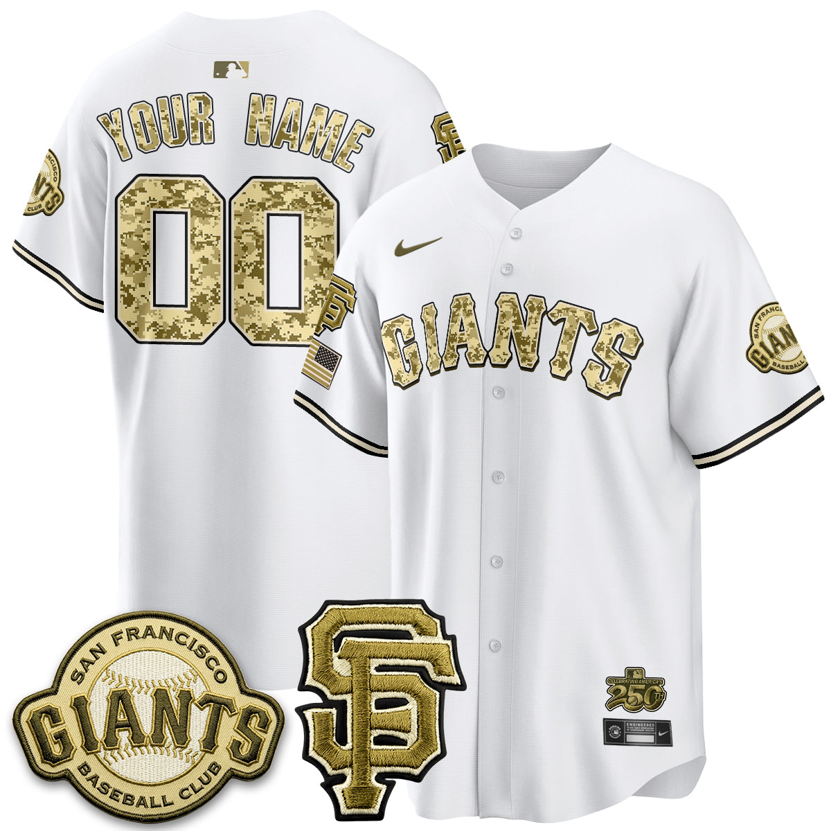 SF 2026 Armed Forces Day Custom Jersey V2 - All Stitched