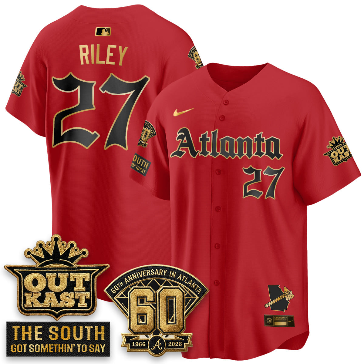 ATL 2026 Gothic Edition Vapor Limited Jersey - All Stitched