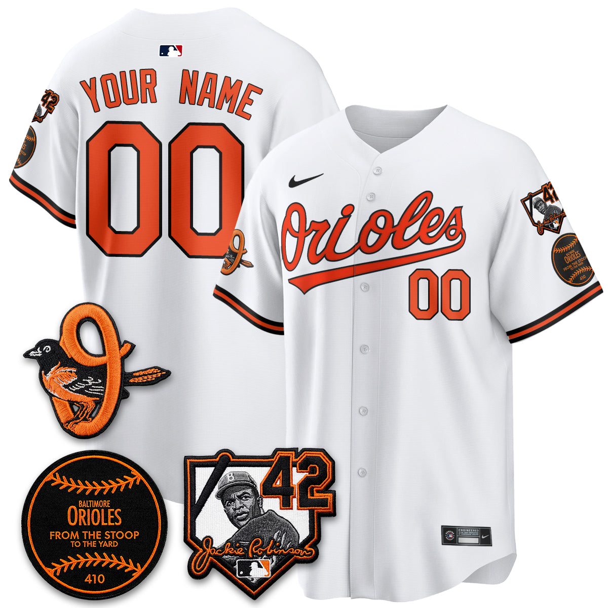 BAL 2026 Jackie Robinson Day Vapor Limited Custom Jersey - All Stitched