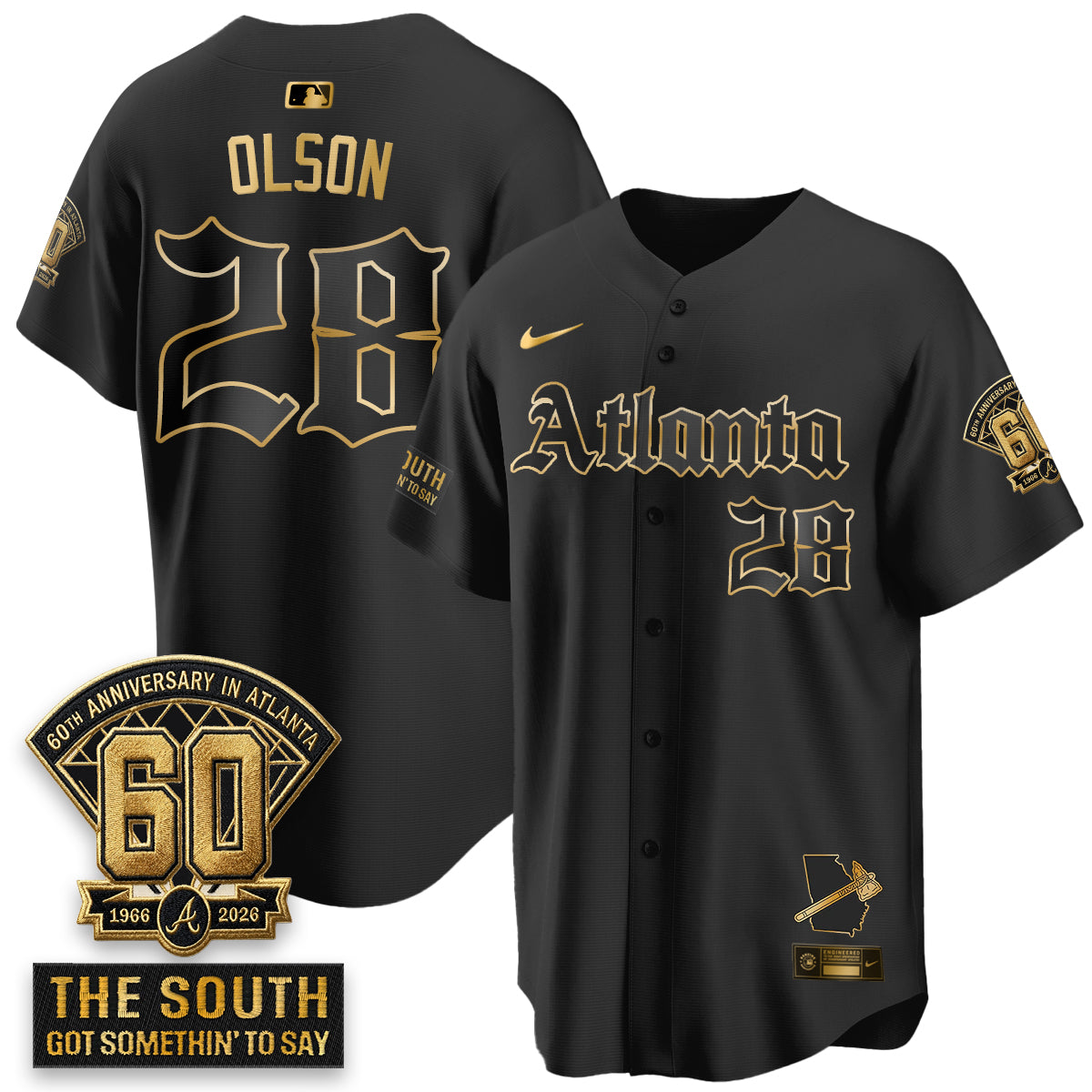ATL 2026 Gothic Edition Vapor Limited Jersey - All Stitched V2