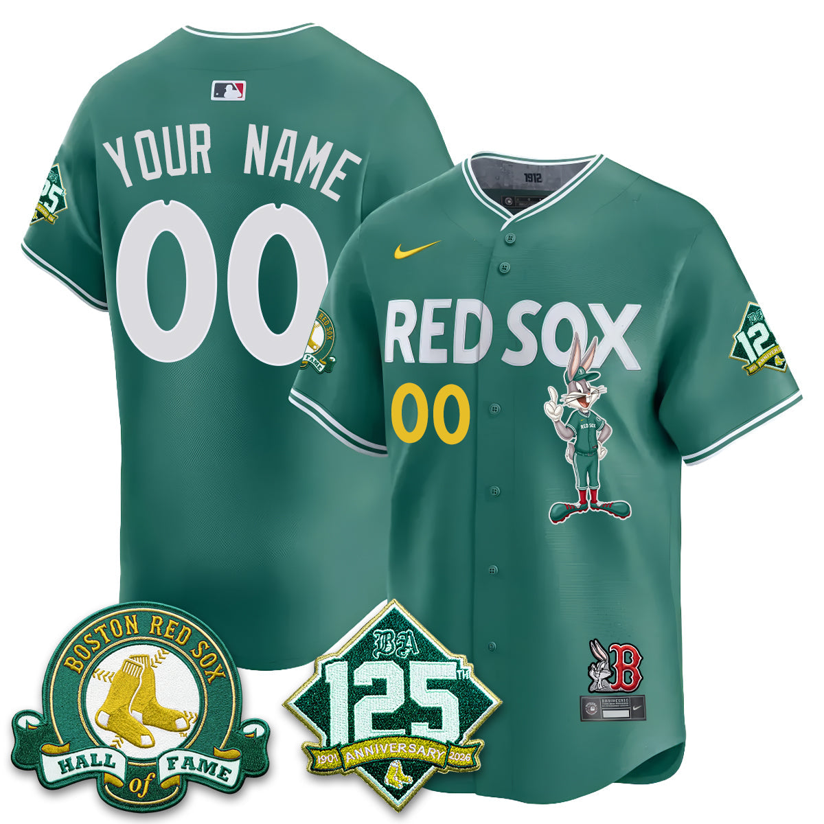 BOS x Bunny Vapor Premier Limited Custom Jersey - Stitched