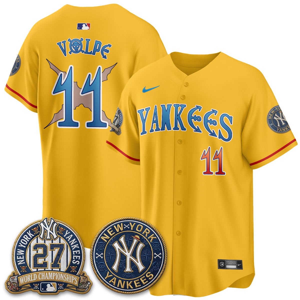 NYY x Japanese Cartoon Limited Jersey -  Stitched