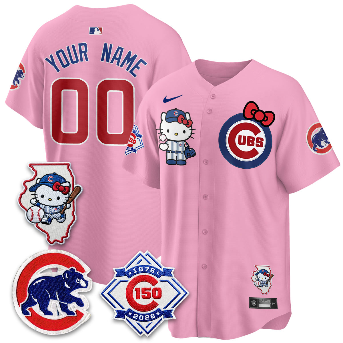 CHC x Meow KT Vapor Premier Limited Custom Jersey - Stitched V2