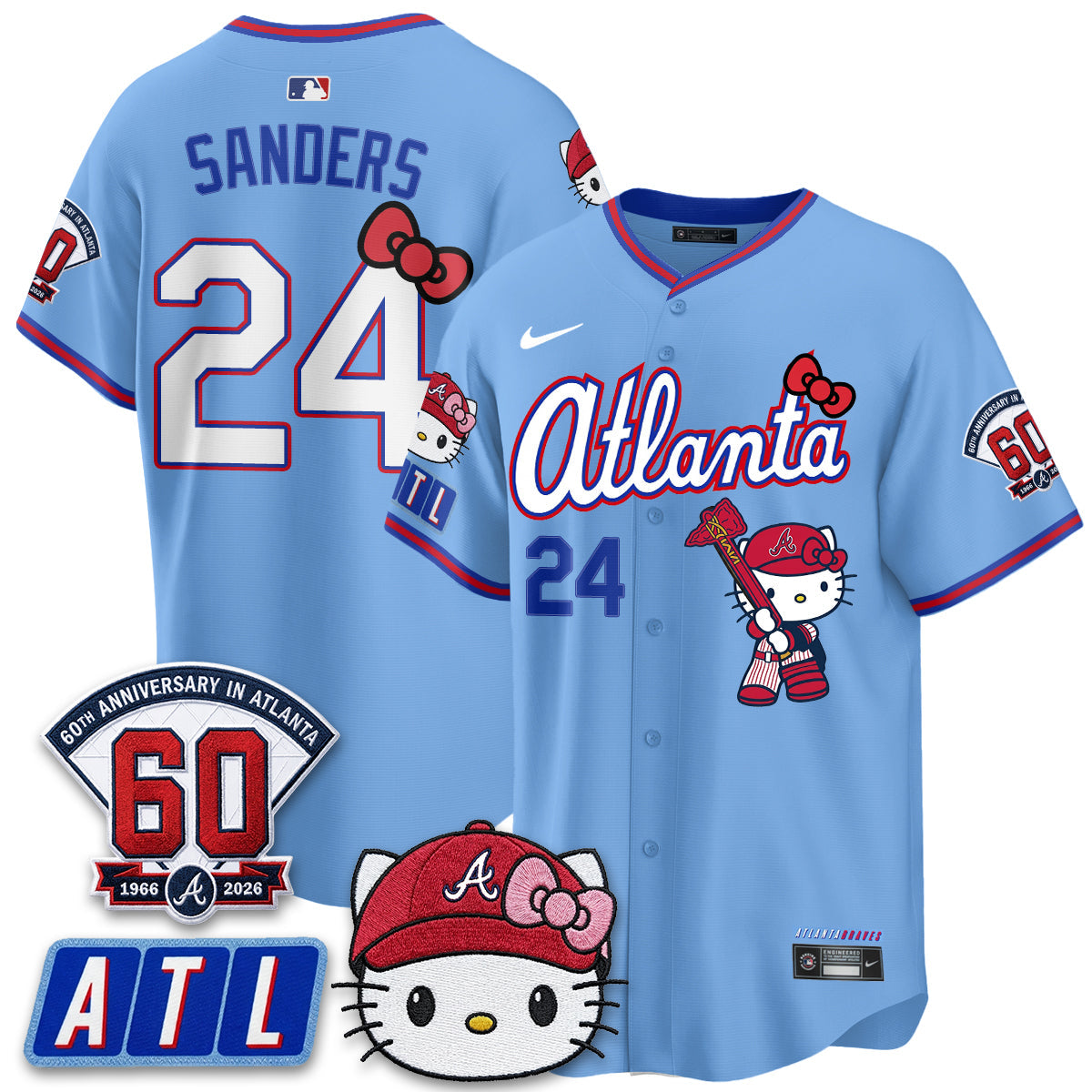 ATL x Meow KT 2026 Limited City Connect Jersey - Stitched