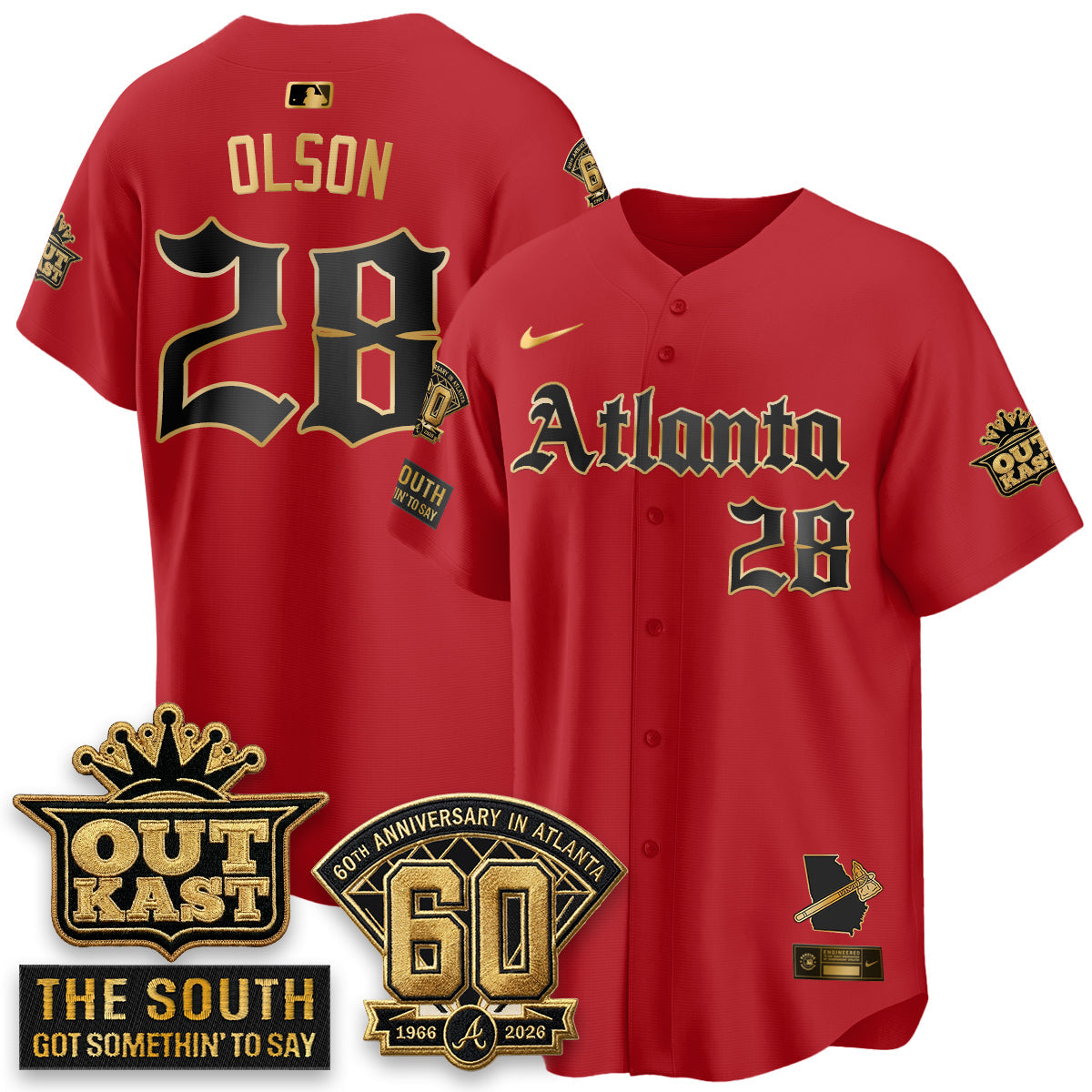ATL 2026 Gothic Edition Vapor Limited Jersey - All Stitched