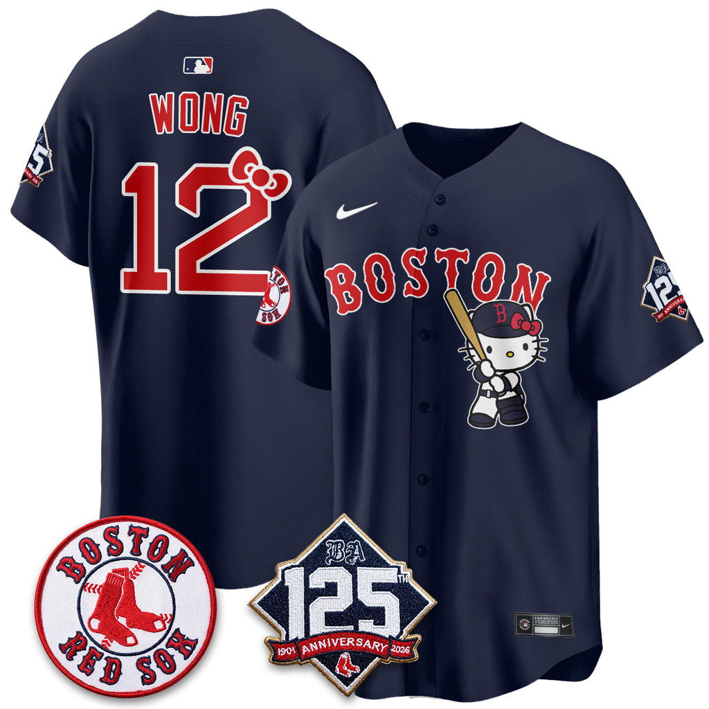 BOS x Meow KT Vapor Limited City Connect Jersey - Stitched