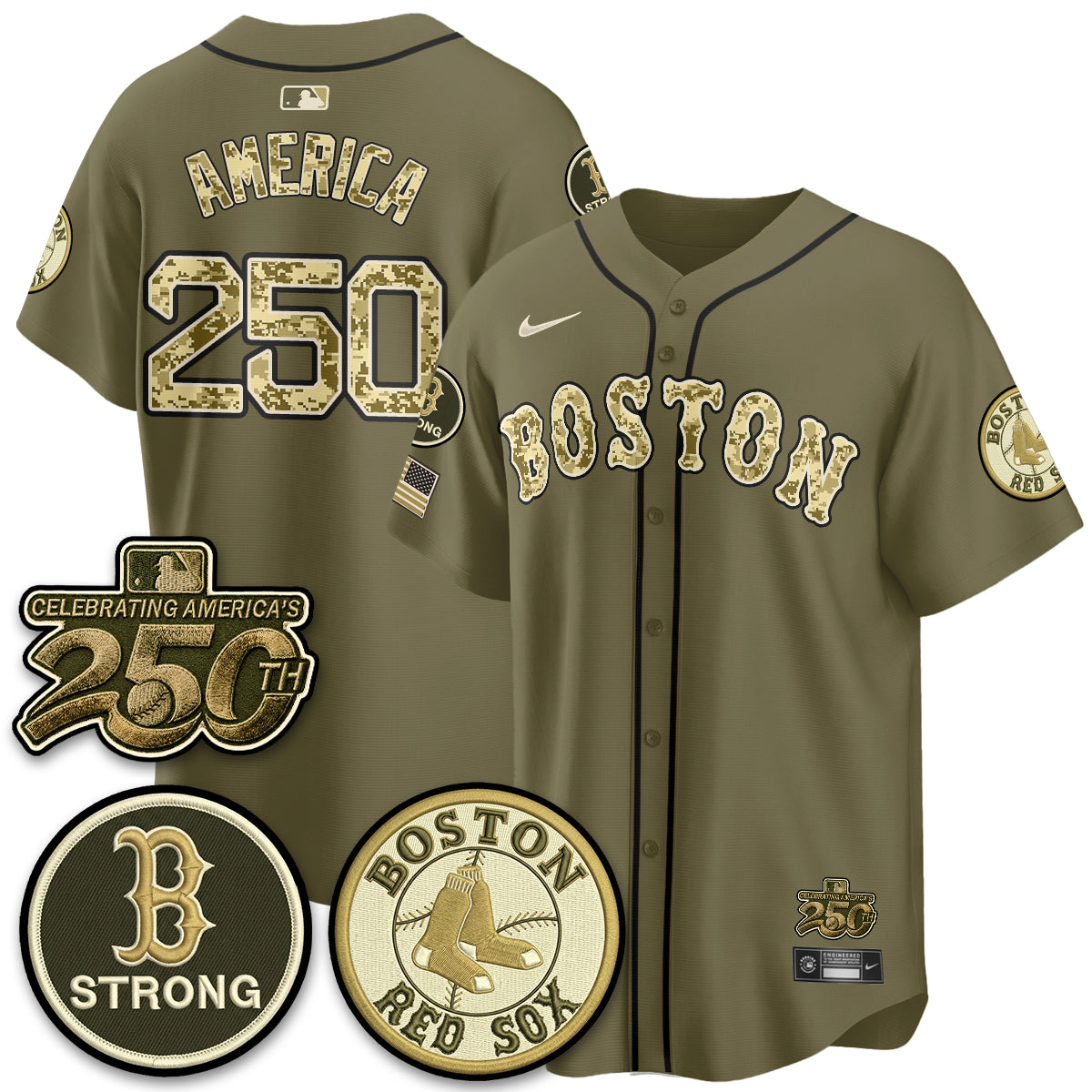BOS 2026 Armed Forces Day Jersey V2 - Stitched
