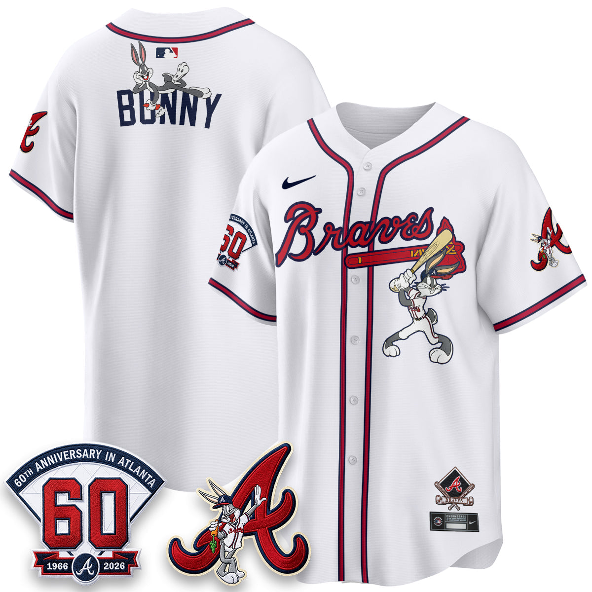 ATL x Bunny Vapor Premier Limited Jersey - Stitched