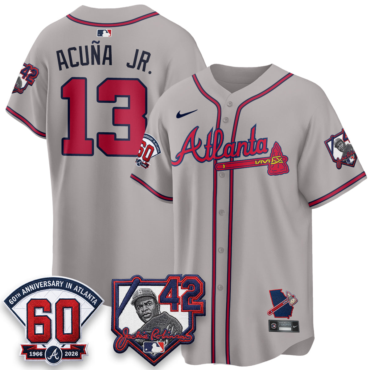 ATL 2026 Jackie Robinson Day Vapor Limited Jersey - All Stitched