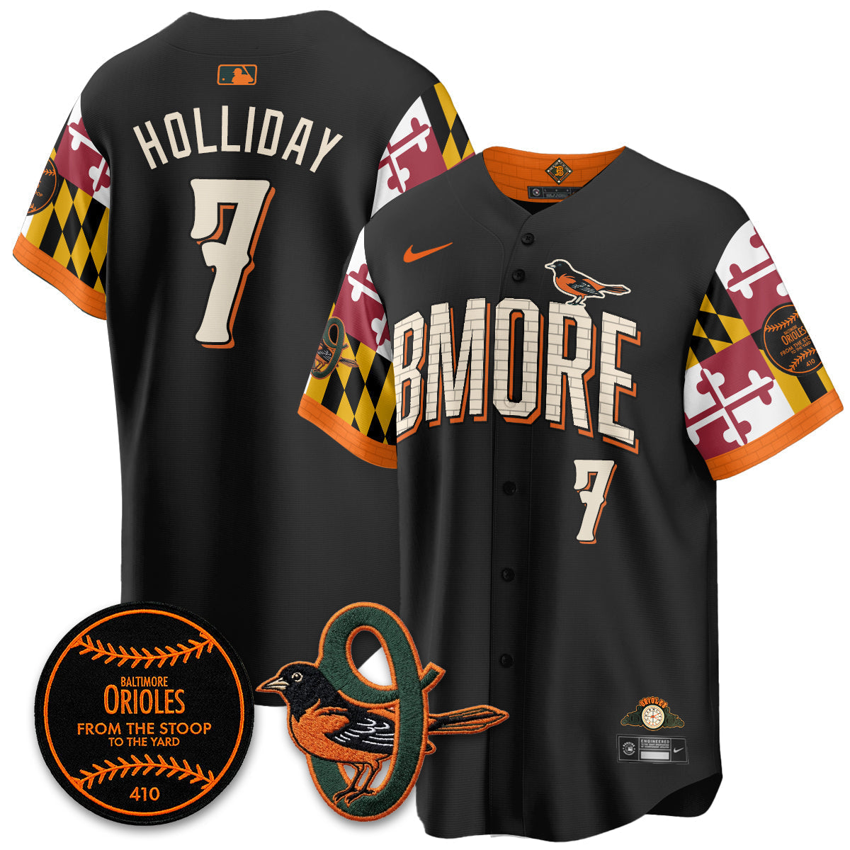 BAL x Maryland State Flag 2026 Vapor Jersey - Stitched