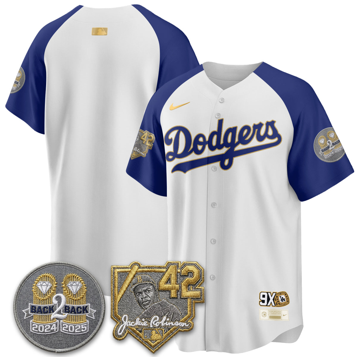 LAD -  2026 Jackie Robinson Day Vapor Limited Jersey - Stitched