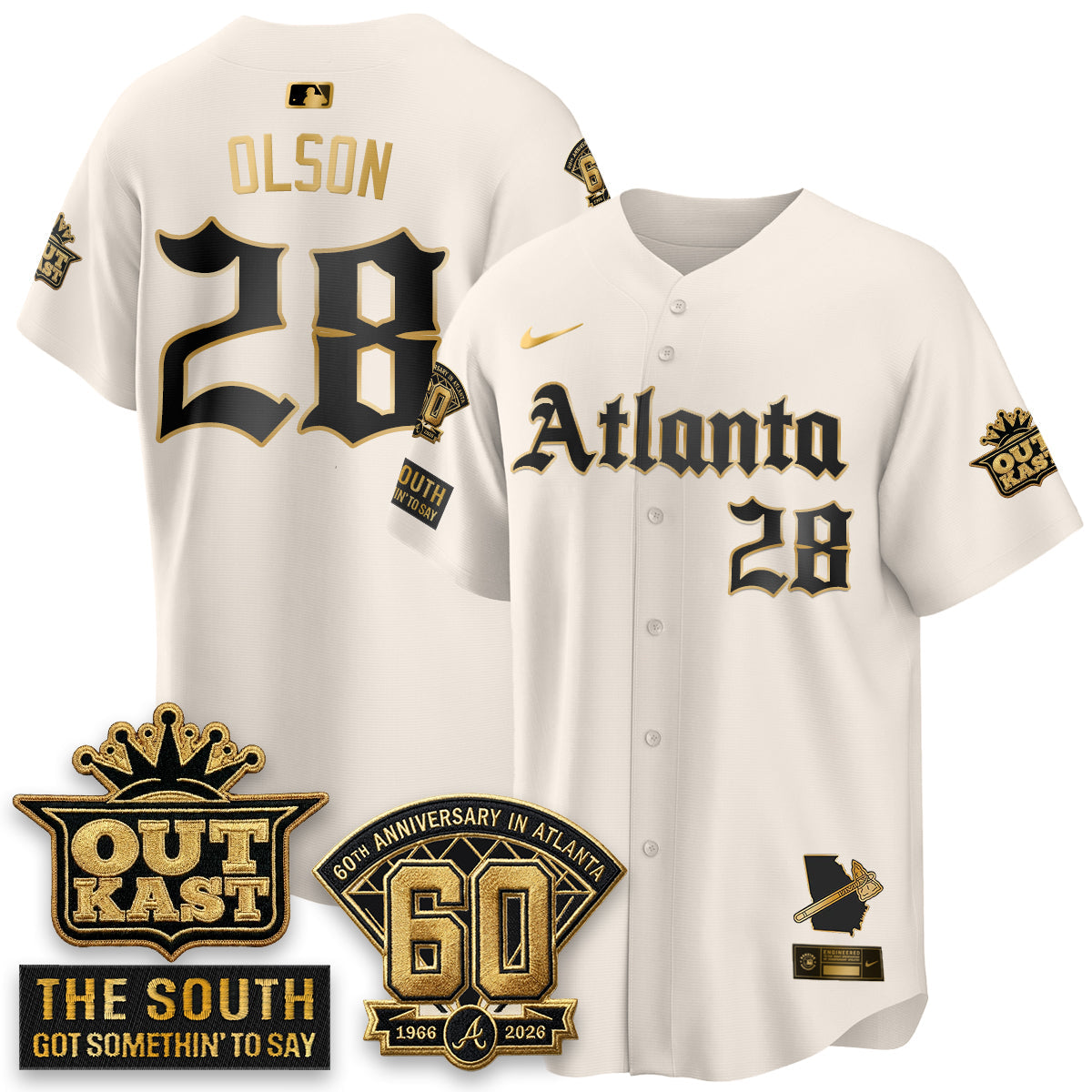 ATL 2026 Gothic Edition Vapor Limited Jersey - All Stitched