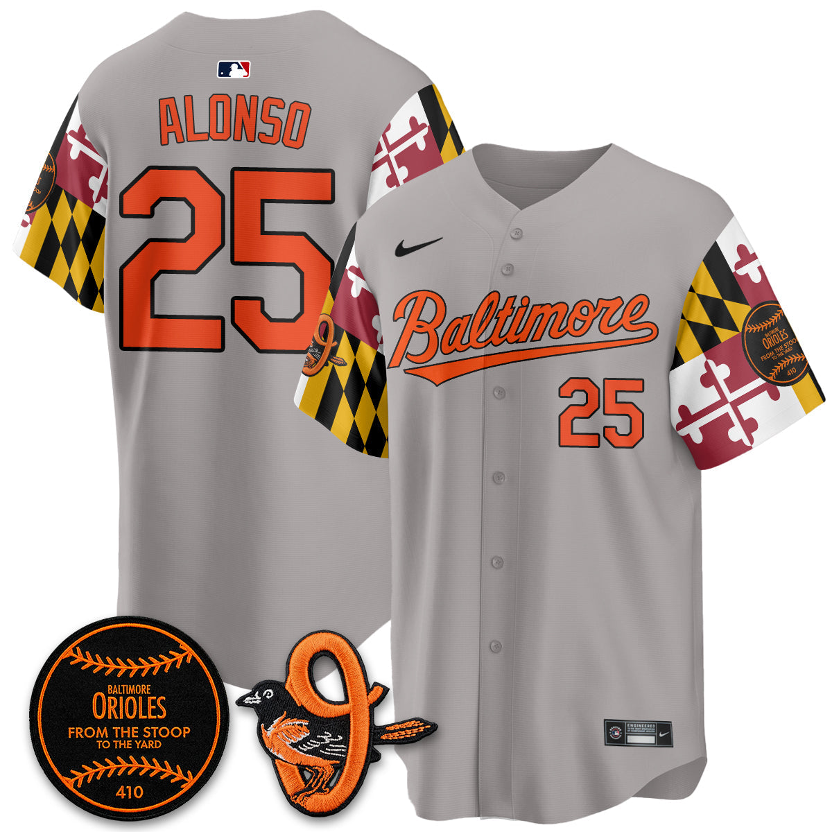 BAL 2026 x Maryland State Flag Vapor Jersey - All Stitched V2