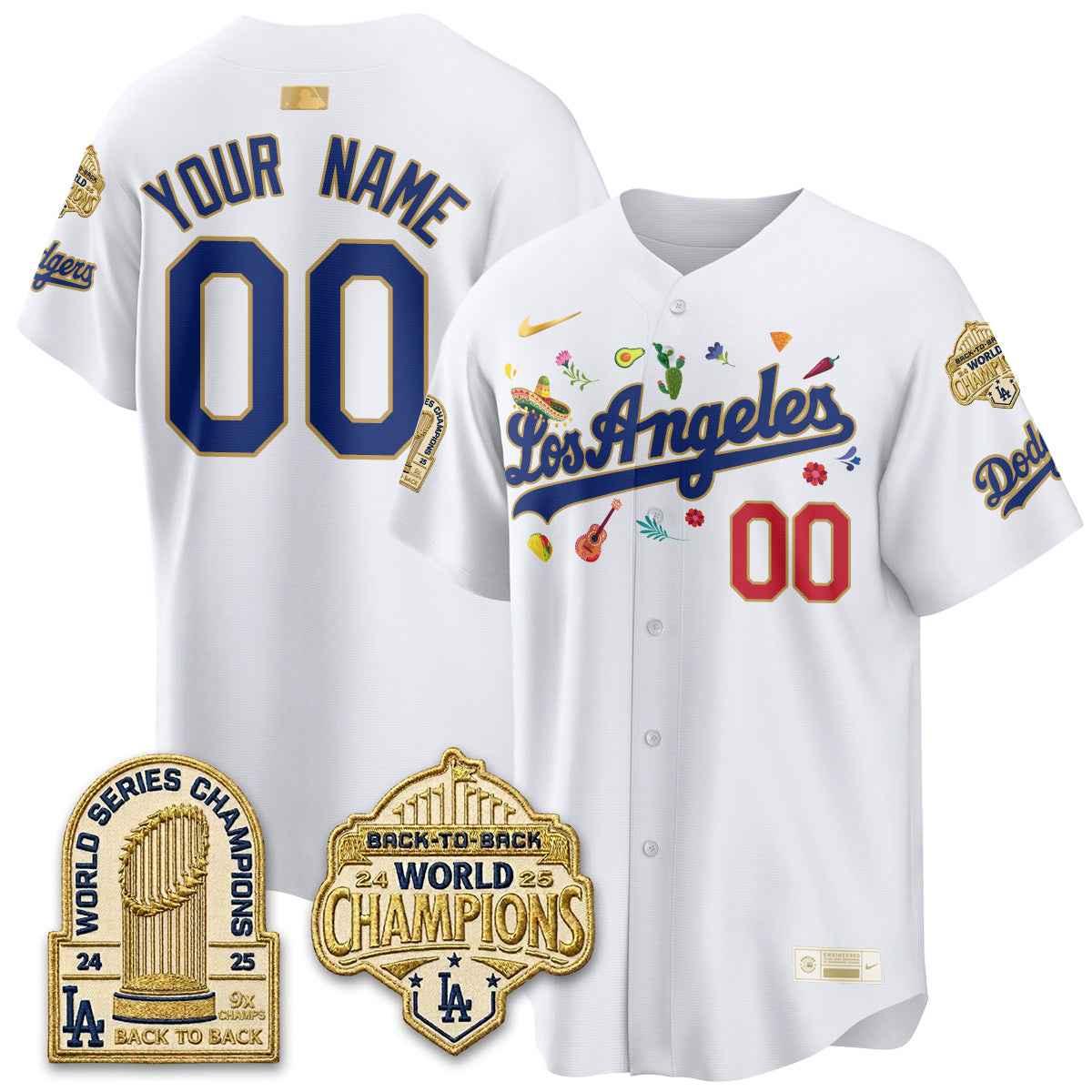 LAD Mexican Heritage 2026 Premier Limited Vapor Custom Jersey - All Stitched
