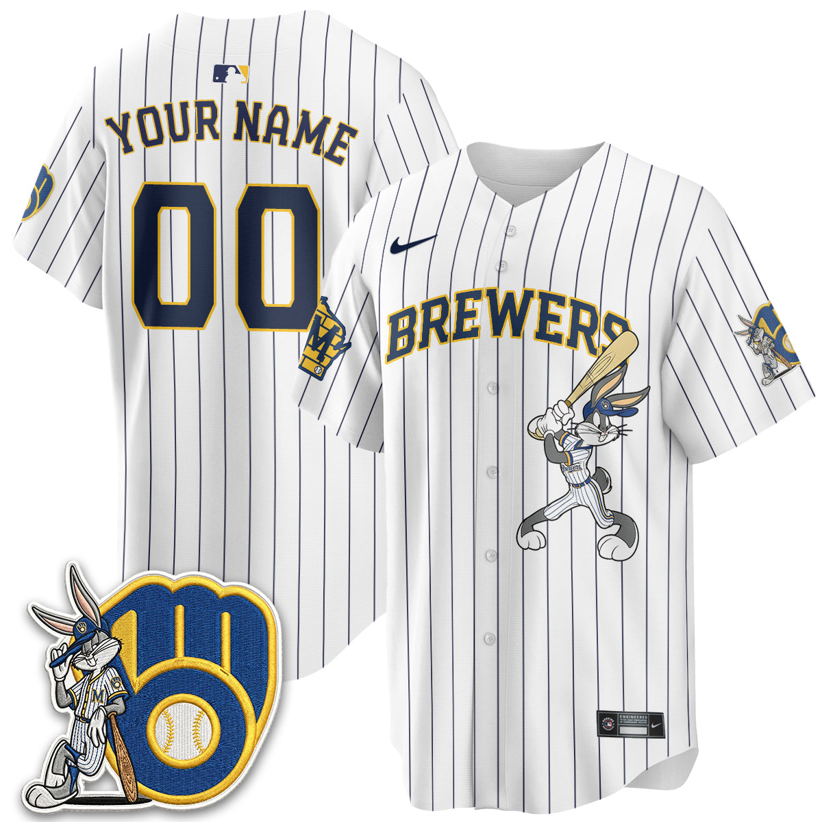 Custom MIL Bunny Edition Vapor Jersey - Stitched N1