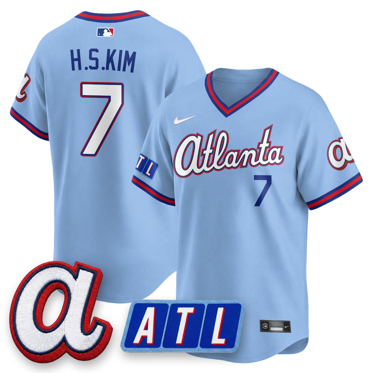 ATL 2026 New Era City Connect Vapor Limited Jersey - Stitched