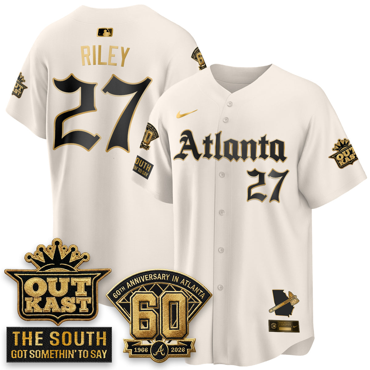 ATL 2026 Gothic Edition Vapor Limited Jersey - All Stitched