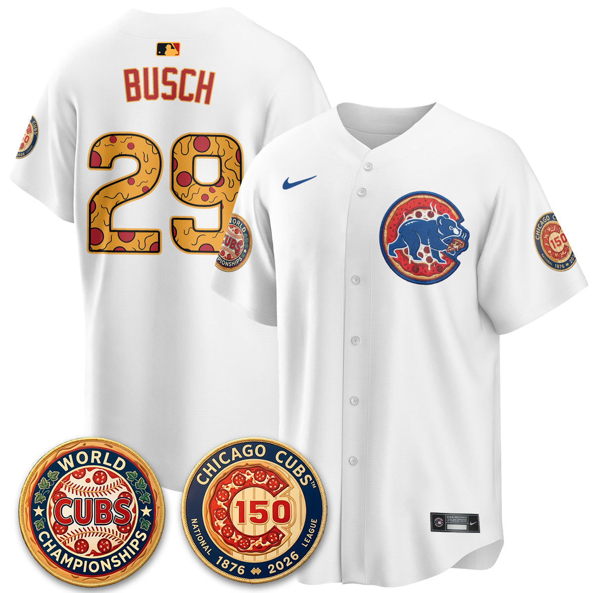 CHC Deep Dish Pizza Vapor Limited Royal Jersey - Stitched