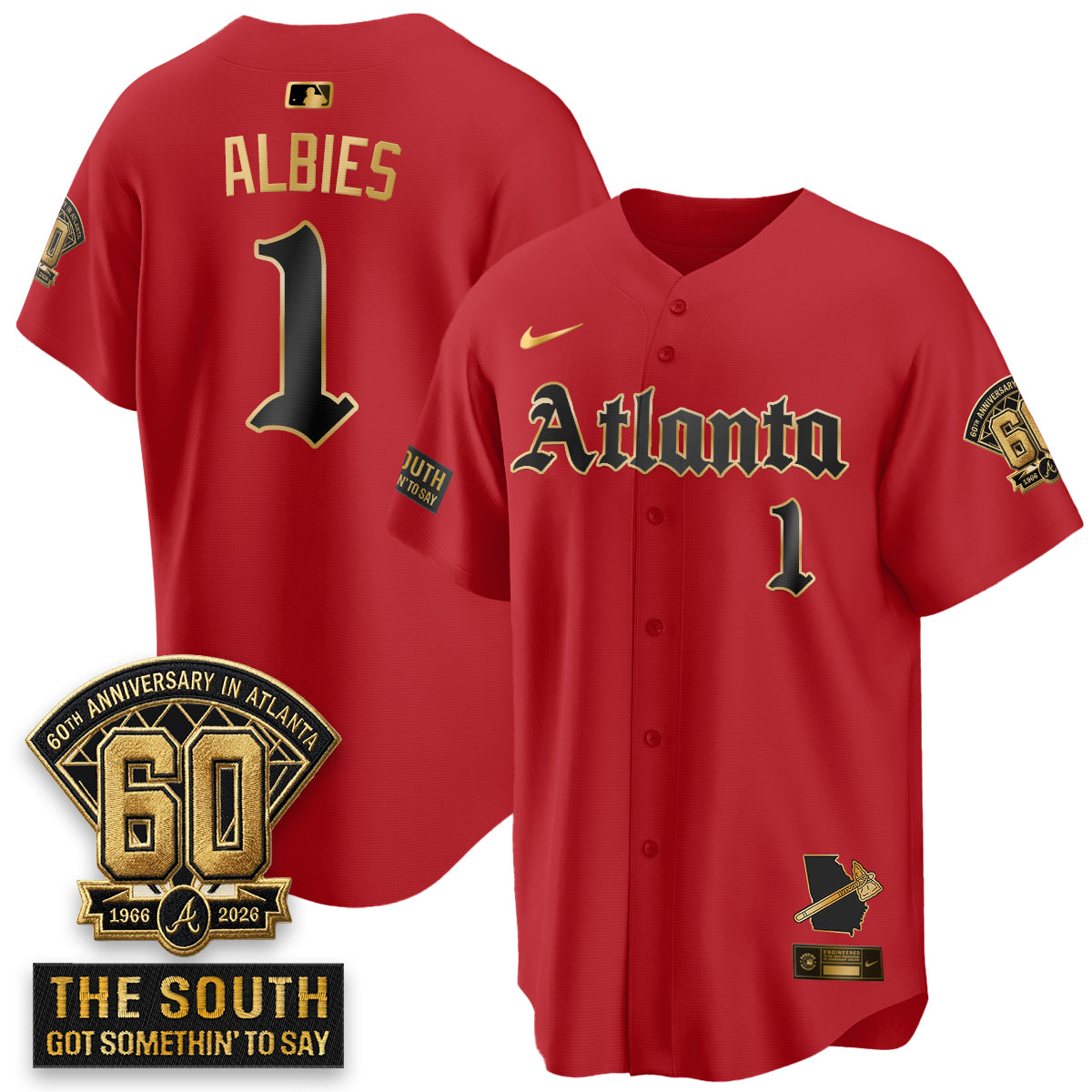 ATL 2026 Gothic Edition Vapor Limited Jersey - All Stitched V2