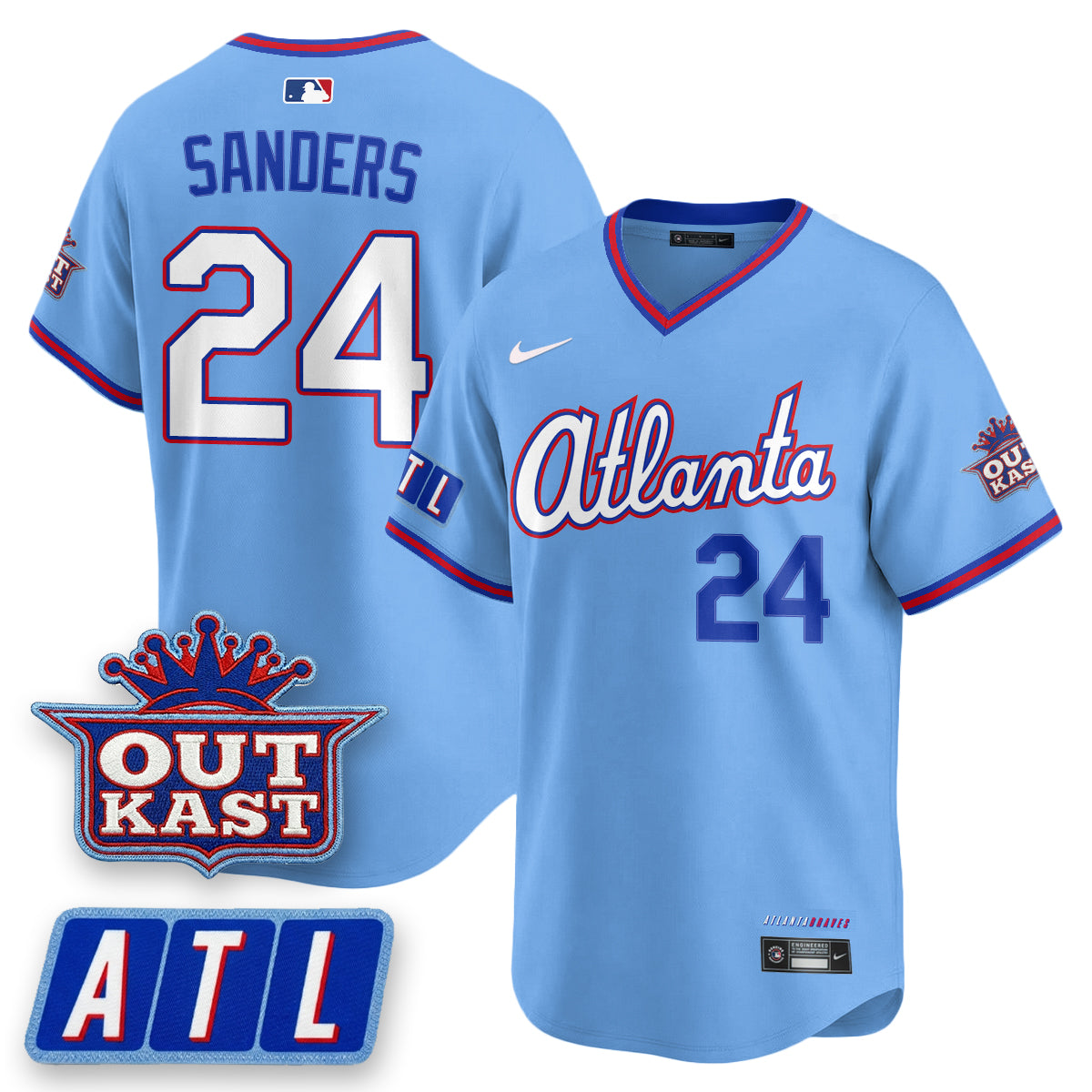 ATL 2026 City Connect x Outkast Patch Vapor Limited Jersey - All Stitched